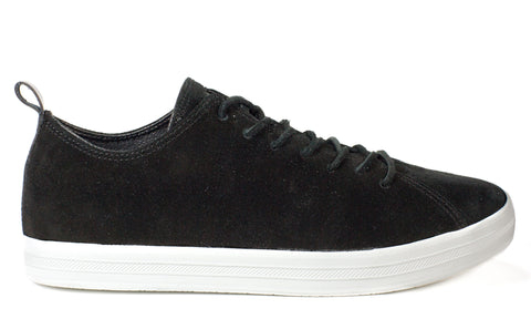 Uno Low L: Black Suede/White