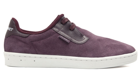 Cinque 2 Low: Eggplant/White