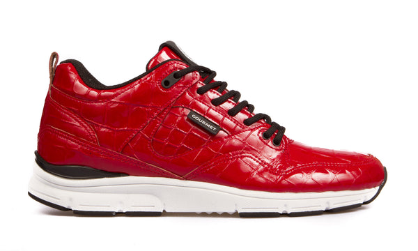 Womens 35 Lite LXL: Red Croc/White