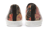 Womens Uno Low SP: Flower Black/White
